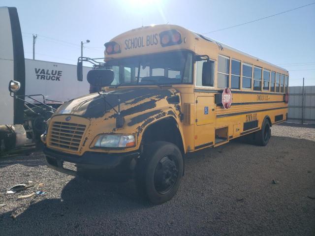  Salvage Blue Bird School Bus