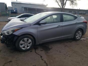  Salvage Hyundai ELANTRA