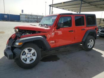  Salvage Jeep Wrangler