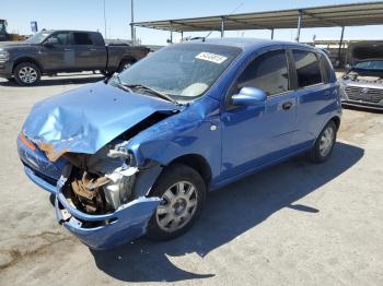  Salvage Chevrolet Aveo