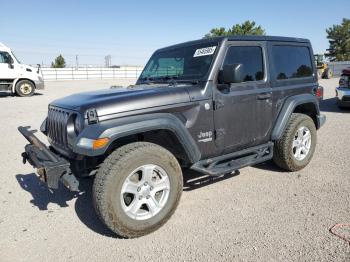  Salvage Jeep Wrangler