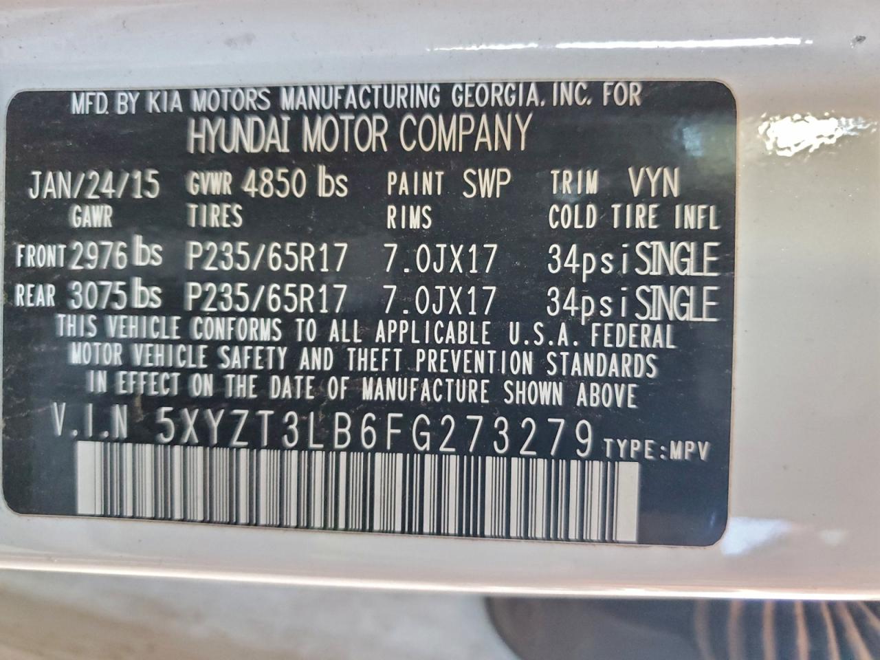 Hyundai SANTA FE Image 12