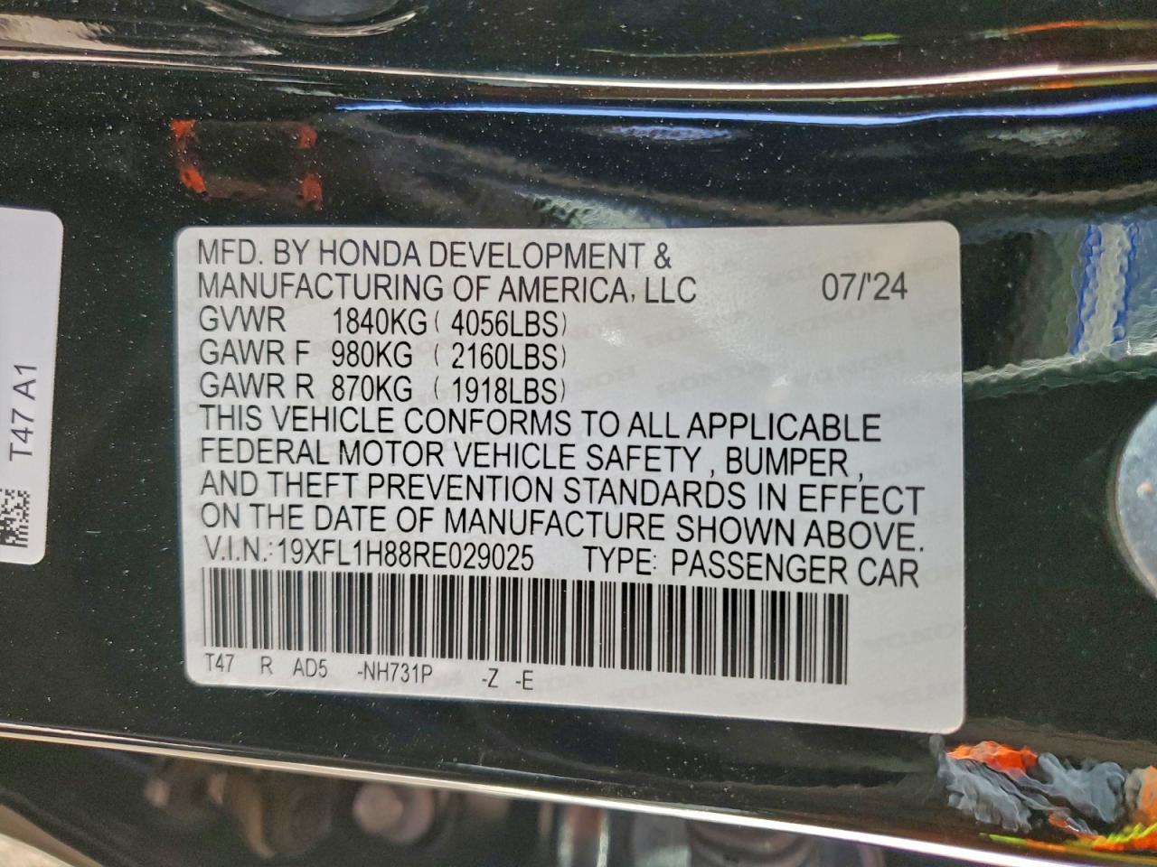 Honda Civic Sport Touring Image 5