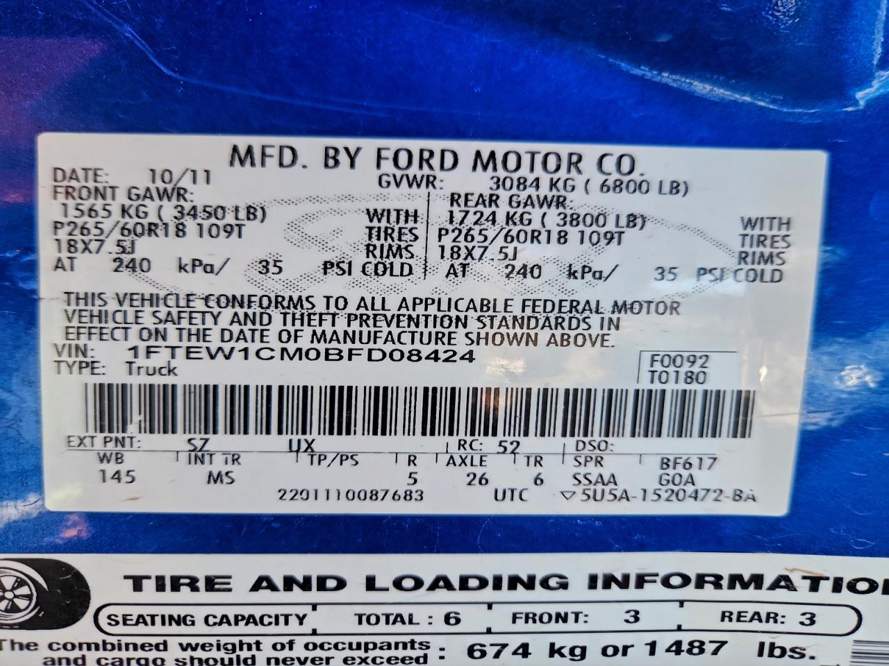 Ford F-150 Supercrew Image 7