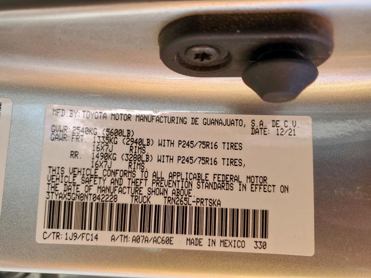 Toyota Tacoma Double Cab Image 6