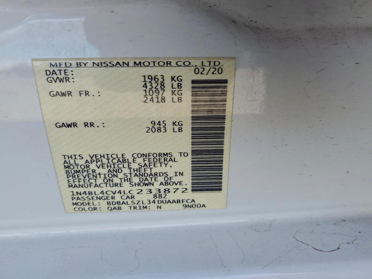 Nissan Altima Sr Image 12