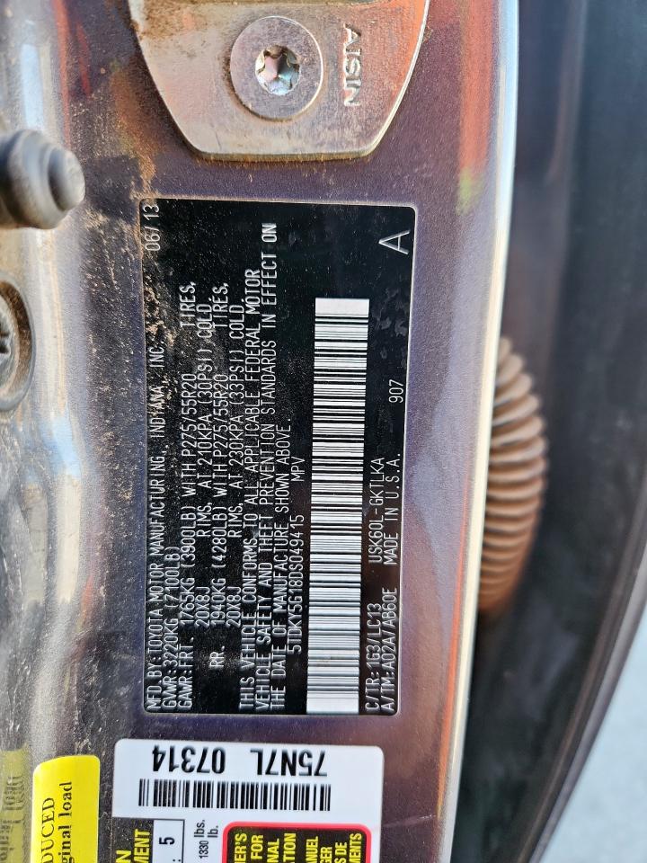 Toyota Sequoia Limited Image 8