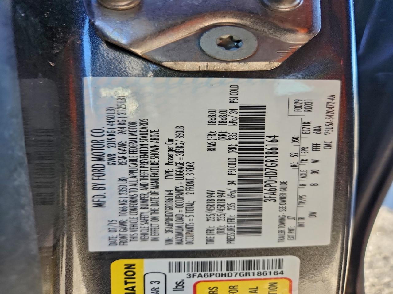 Ford Fusion Se Image 5