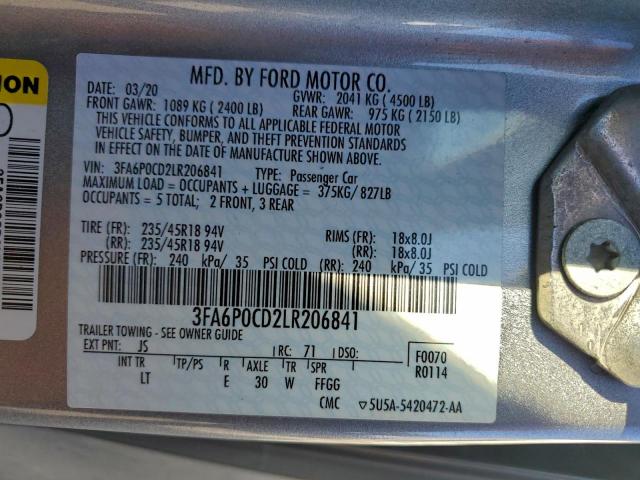 Ford Fusion Sel Image 8