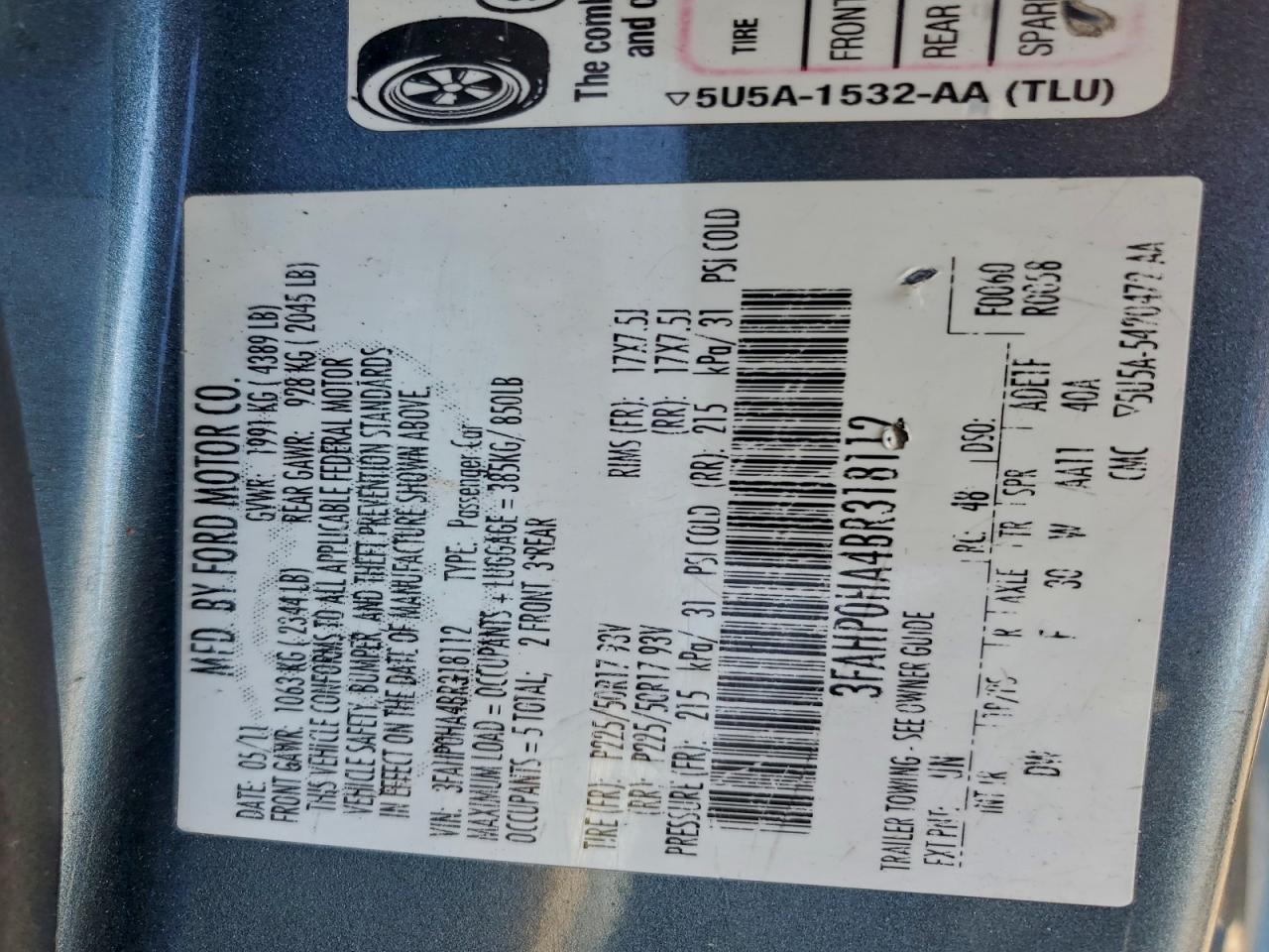 Ford Fusion Se Image 9