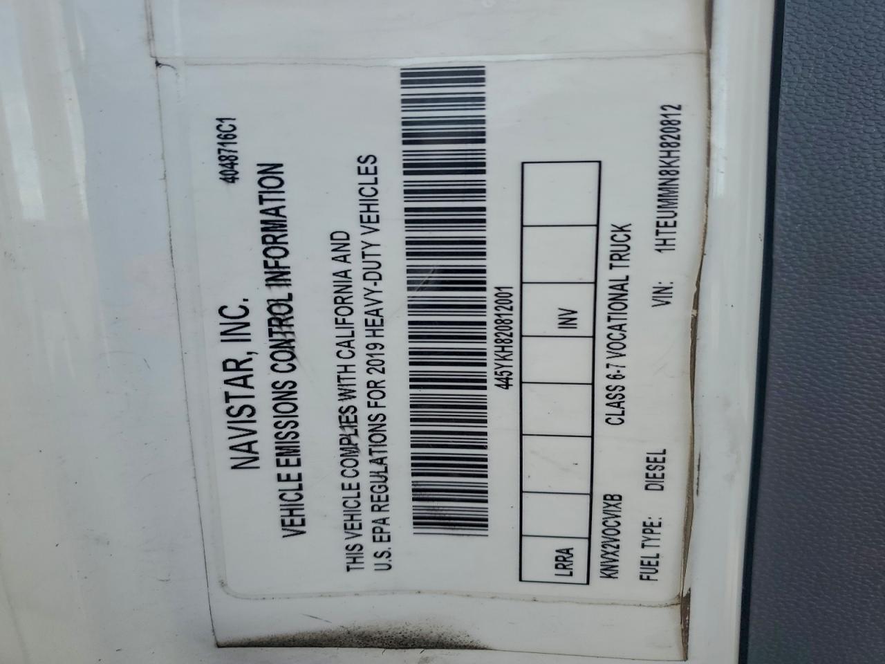 International Mv607 Image 5