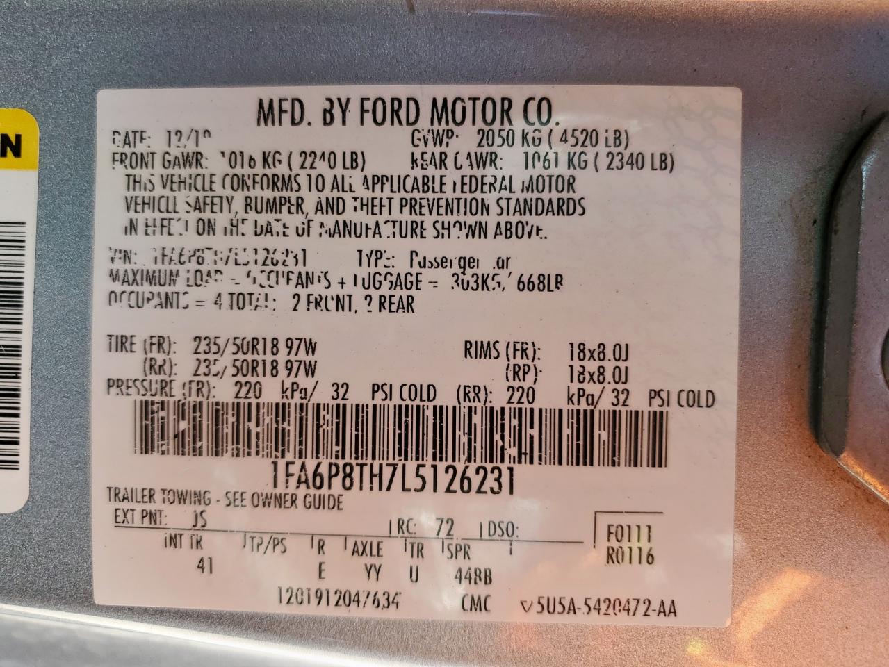 Ford Mustang Image 4