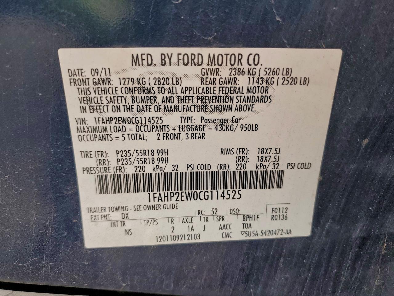 Ford Taurus Sel Image 13